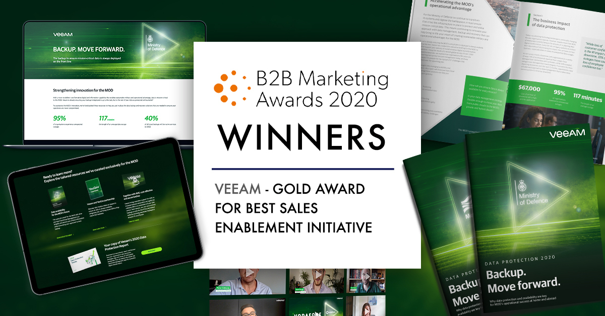 Striking gold (and silver!) at The B2B Marketing Awards Digital Radish